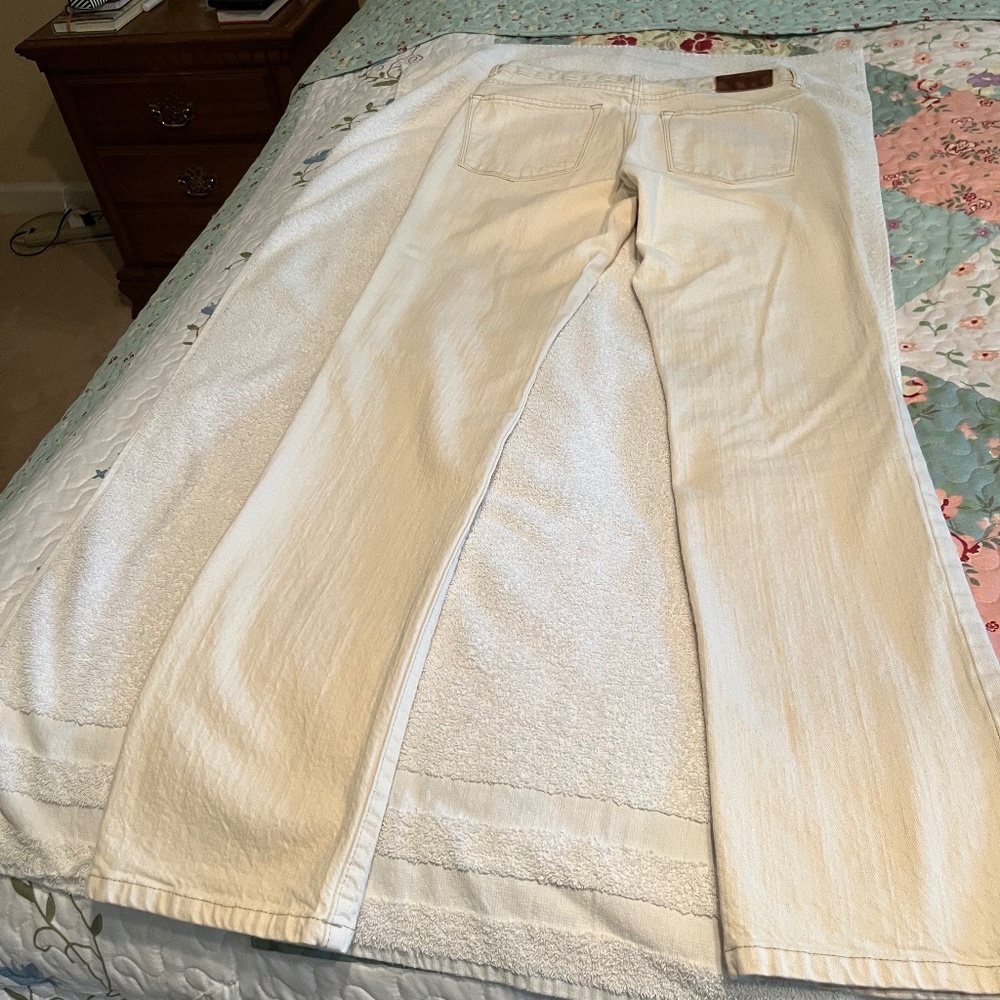 Lauren Ralph Lauren off white jeans size 6